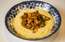 Krēmīgā polenta ar sēņu ragū