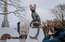 Foto: "Straumes" kaķis tagad arī Rīgas pilsētvidē