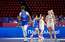Francijas basketbolistes uzvar Lietuvu un iekļūst Eiropas čempionāta pusfinālā