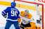 Bļugera "Maple Leafs" papildlaikā pārspēj Nešvilas "Predators"