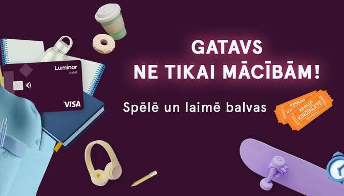 Gatavs ne tikai mācībām