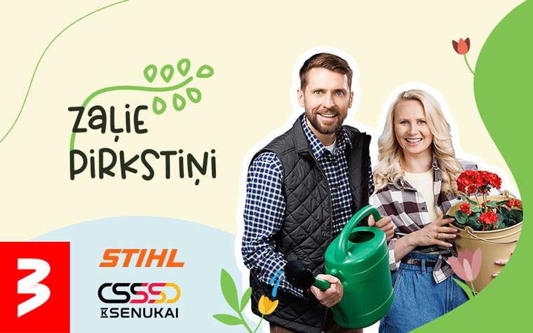 Tv3 project: Zaļie pirkstiņi