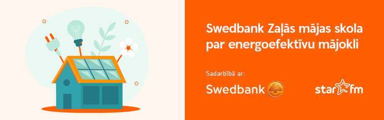 Tv3 project: Swedbank Zaļās mājas skola par energoefektīvu mājokli