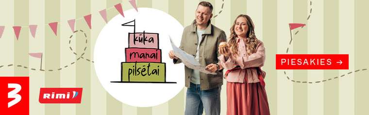 Tv3 project: Kūka manai pilsētai