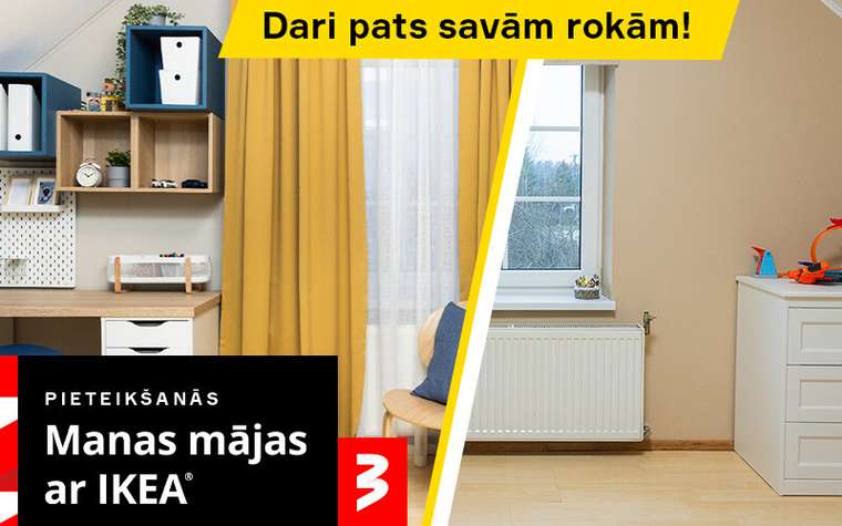 Tv3 project: Manas mājas ar IKEA